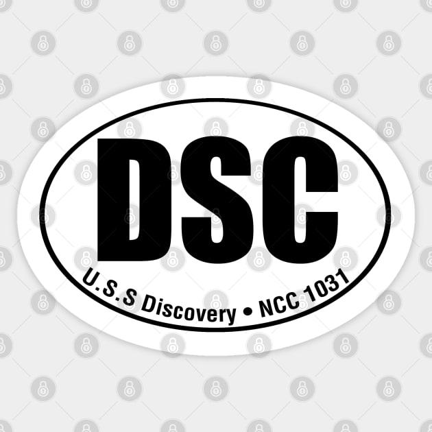 Discovery Travel Sticker Sticker by PopCultureShirts